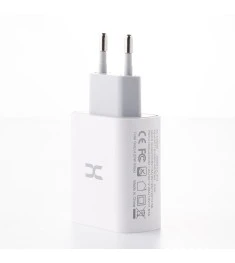 СЗУ-адаптер DC CA-F17 20W (1USB / 1Type-C) + кабель Type-C - Type-C (Белый) D